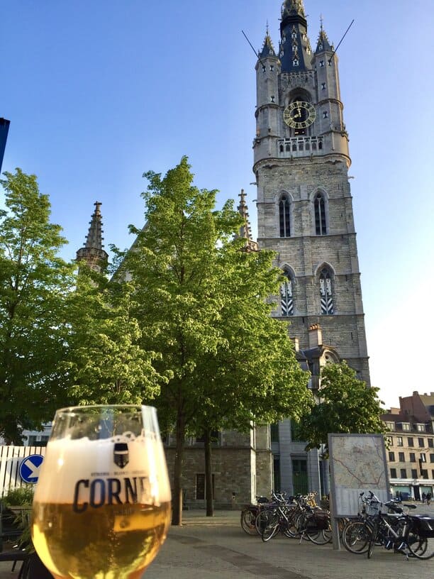 Beer on a day in Ghent