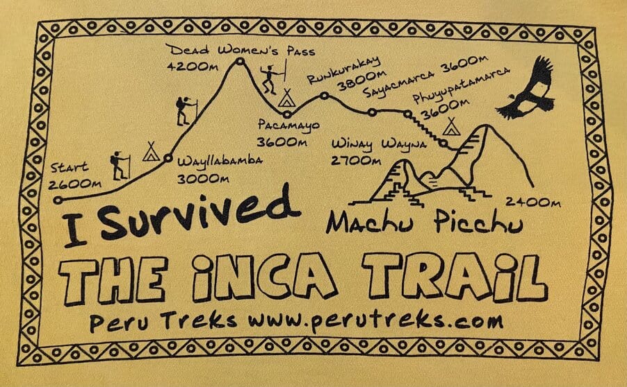 Inca Trail Hike T-shirt