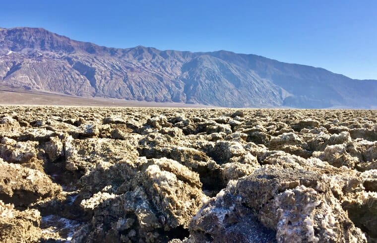 Devil's Golf Coarse in Death Valley California