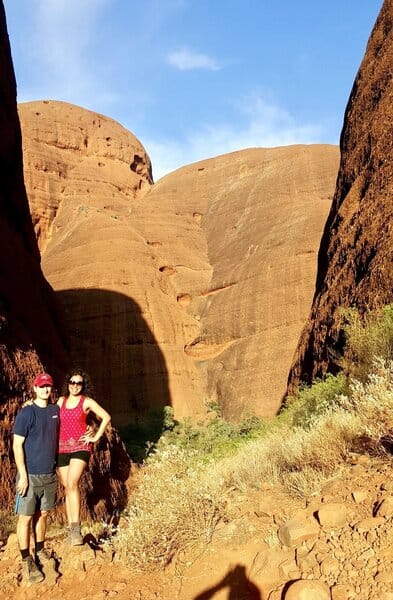Things to do in the Australian Outback - the Olgas hike