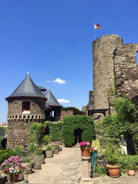 Burg Thurant in the Mosel Valley of Germany near Cochem
