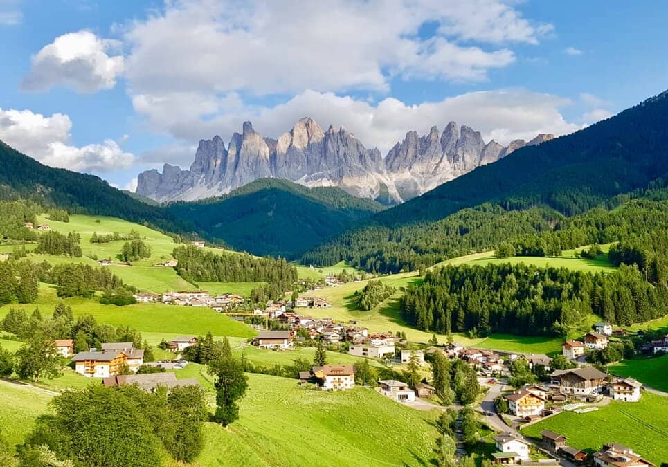Santa Magdalena in the Italian Dolomites