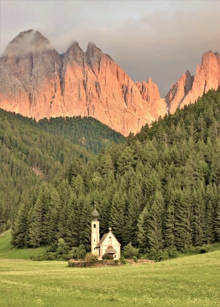 Church of St. John in the Italian Dolomites