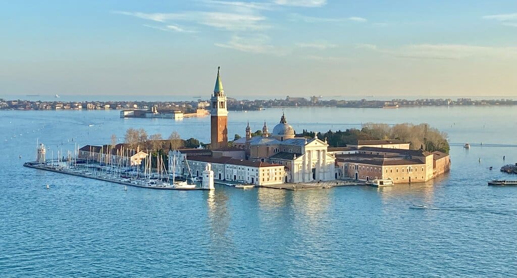 a small island in Venice
