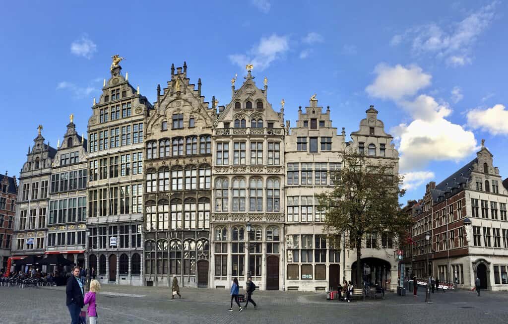 Antwerp, Belgium central square