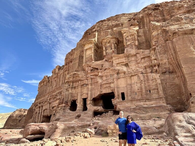 Photo of the Royal Tombs in Petra