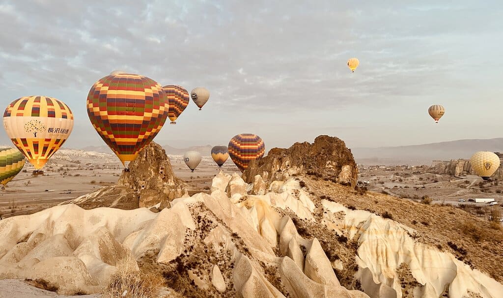 Best places to see the balloons in Cappadocia