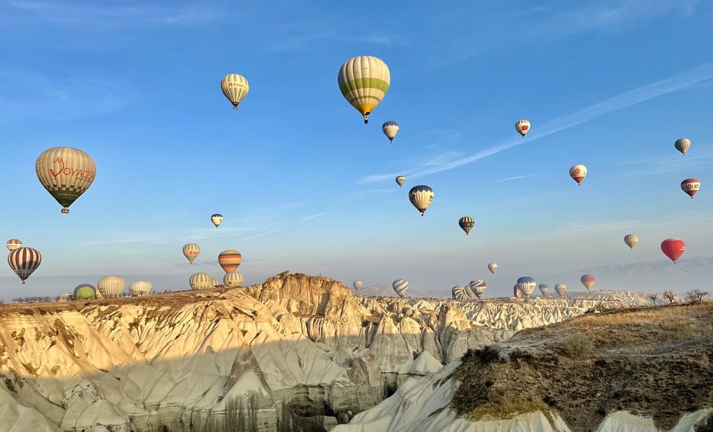 best places to see the balloons in Cappadoci