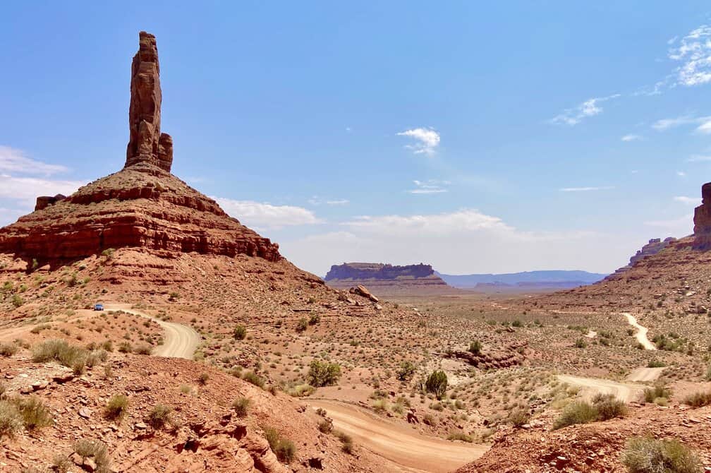 Valley of the gods on a southern Utah road trip