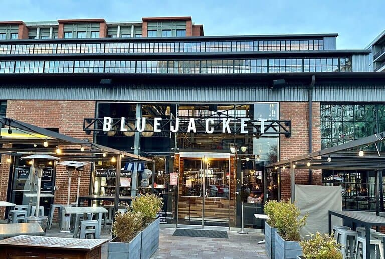 Bluejacket brewery in Navy Yard Washington DC