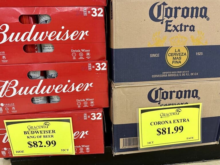 beer prices in Turks and Caicos