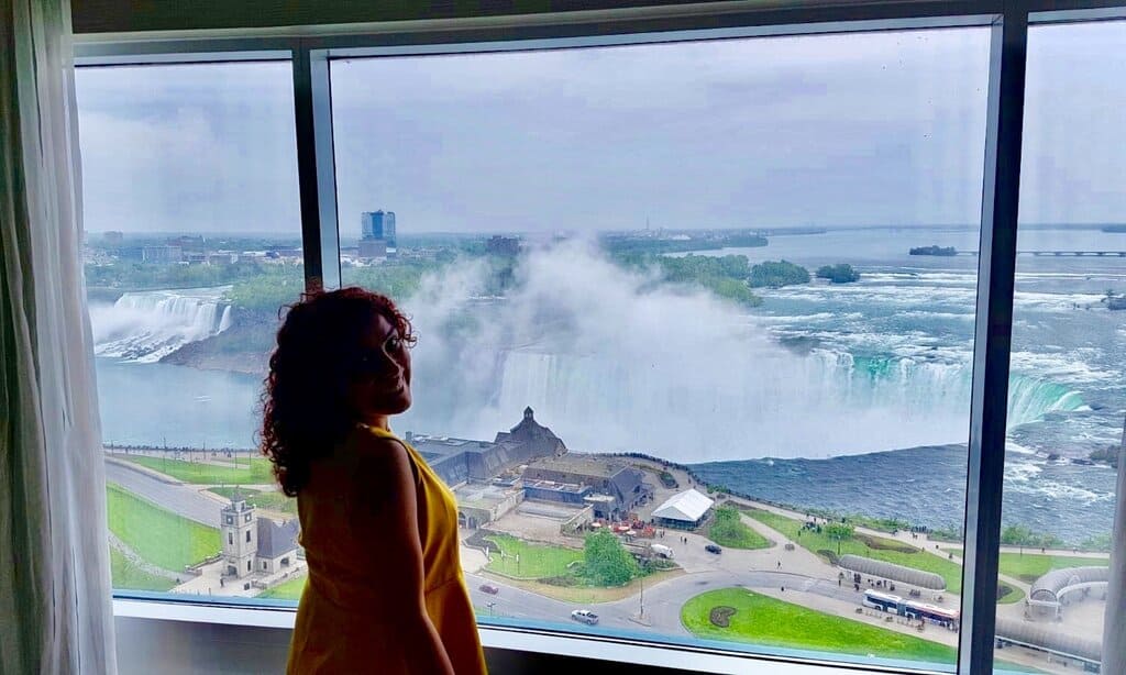 Nimarta Bawa in the Marriott Niagara View Hotel