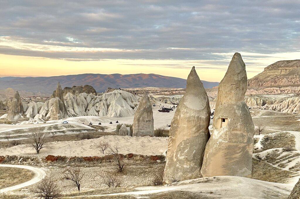 Fairy chimney in Red Valley Cappadocia