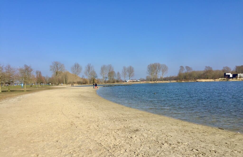 A sandy beach near Groningen Netherlands