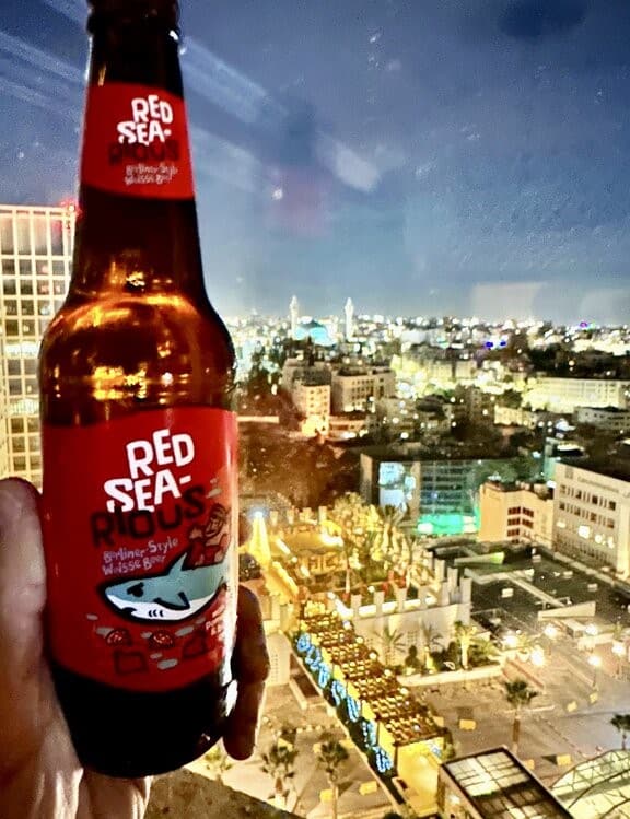 Carakale Red-Sea-Rious beer in Amman Jordan - alcohol in Jordan