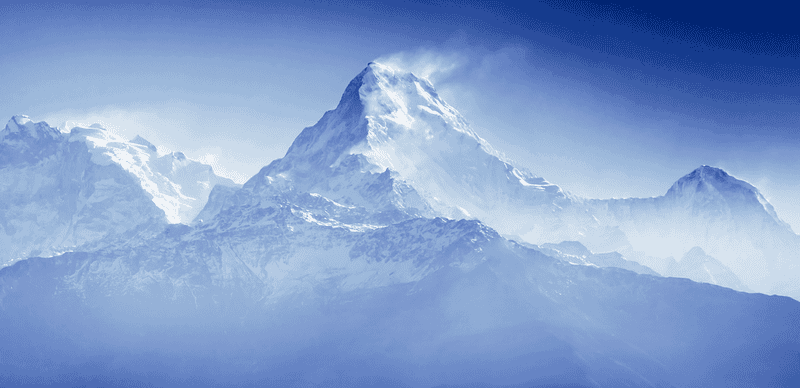 Mount Dhaulagiri in Nepal
