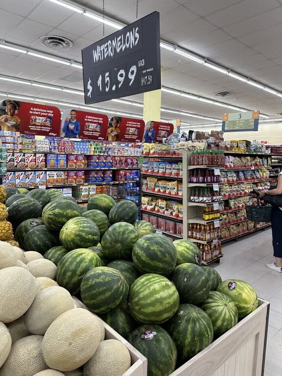 Is The Bahamas expensive? Watermelon prices would make you think so
