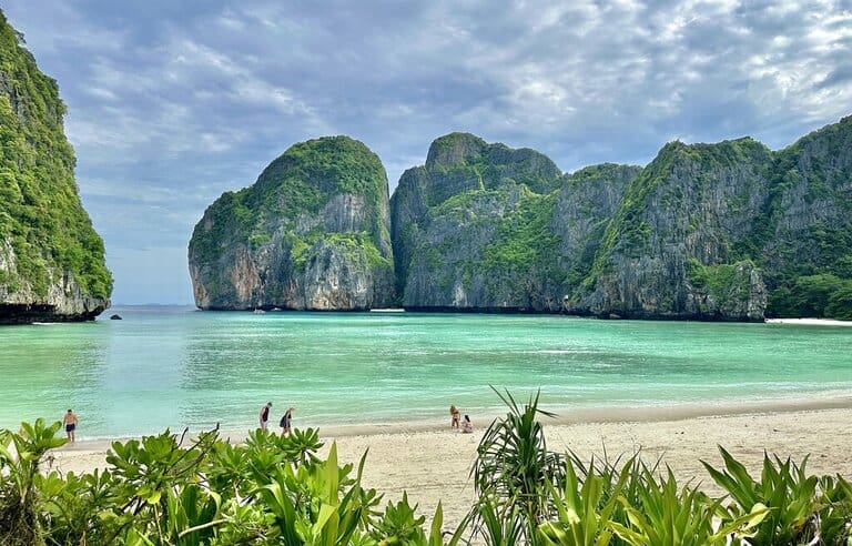 Maya Bay on the Phi Phi Islands boat tour