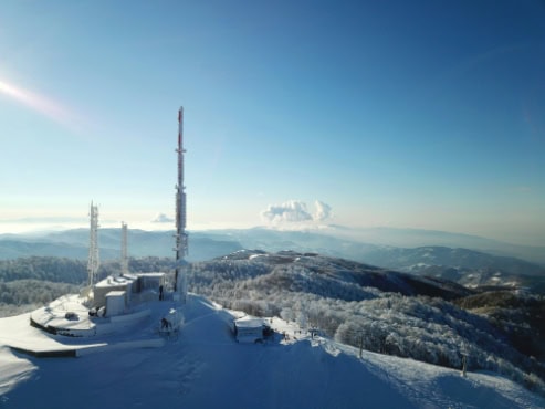 A mountain peak in central Turkey