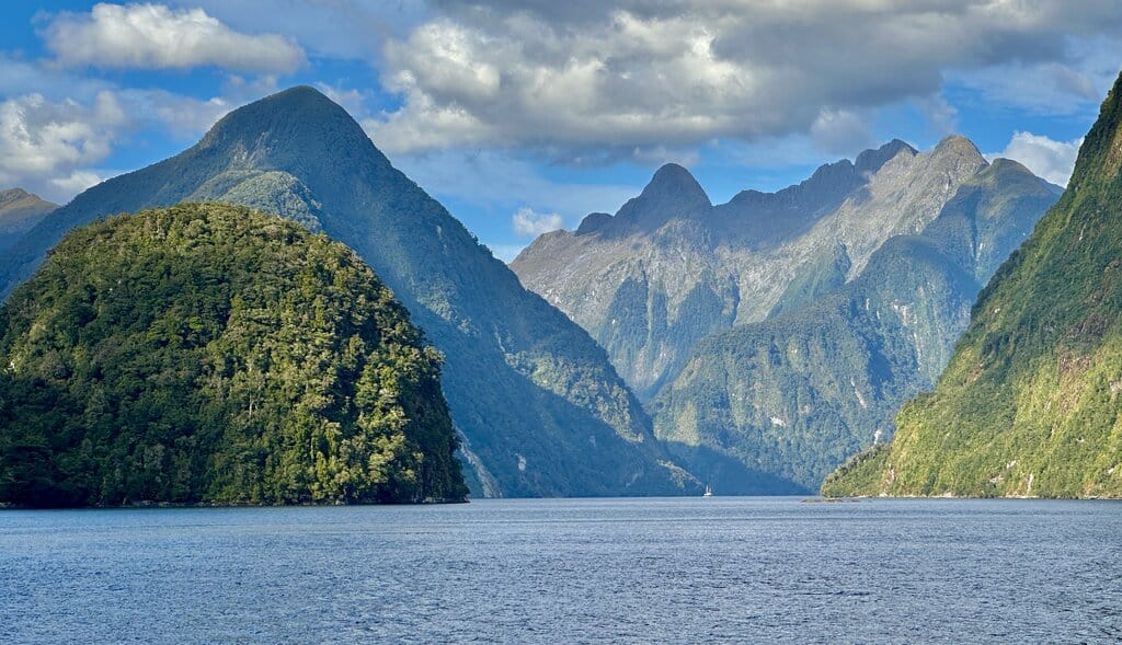 Doubtful Sound in New Zealand
