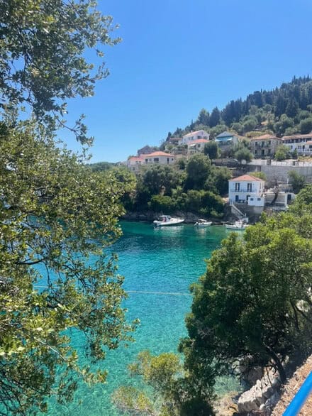 Ithaca island in Greece