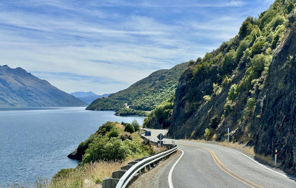 Devil's staircase in New Zealand near Queenstown