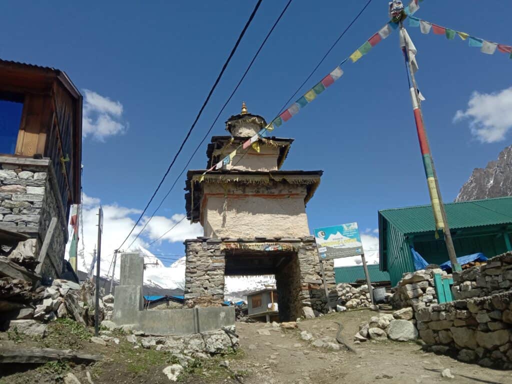 buddhist temples in the Himalayas