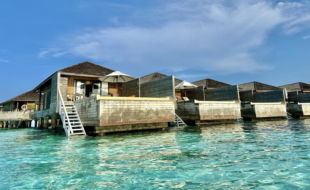water villas at Jawakara Maldvies